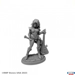 ASTRID, FEMALE BARD Reaper Bones USA: Reaper Legends REM30131 D&D - Picture 1 of 3