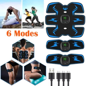 EMS Wireless Muscle Stimulator Trainer Electric Smart Fitness Abdominal Training - Picture 1 of 12