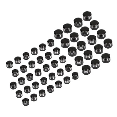 Tapas de cubierta de perno de tornillo de corte CNC negro para Indian Power Plus Pursuit individual Foto 1 de 4