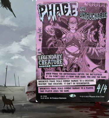 Phage the Untouchable Commander Deck Control Magic MTG Ready-to-Play Alt Art - Image 1 of 4