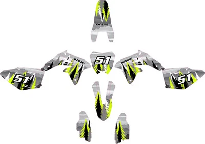 Graphic Kit Vinyl Wrap CRF 450R HONDA CRF450R 450 R Decals Sticker - Image 1 of 2