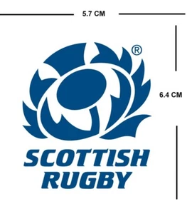 Set 3 toppe crest rugby scozzese su toppe per tessuto materno - Foto 1 di 1