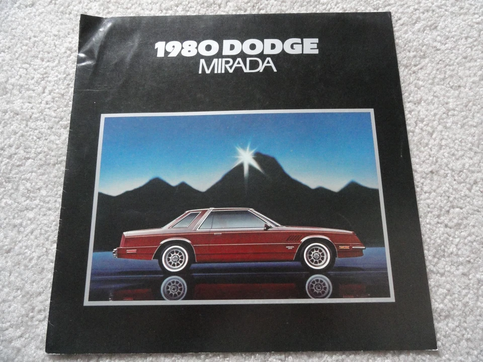 1980 Dodge Mirada Sales Brochure - Изображение 1 из 1
