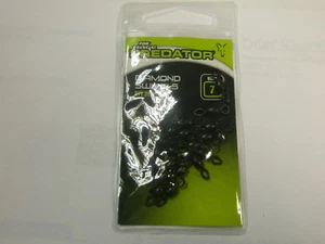 Fox Rage Diamond Swivels sz7 20pk Pike fishing tackle - Picture 1 of 1