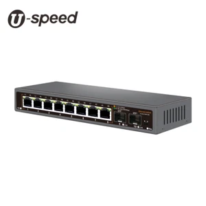 8-Port 2.5G Unmanaged Ethernet Switch w/ 8x 2.5G Base-T Ports 2x 10G SFP+ Slots - Picture 1 of 5