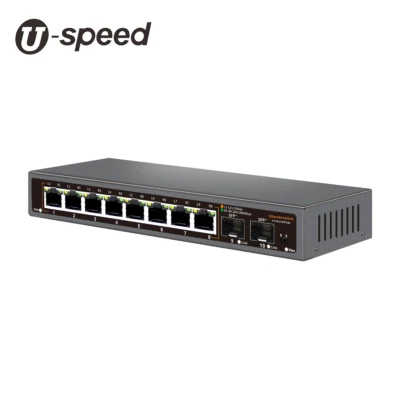 8-Port 2.5G Unmanaged Ethernet Switch w/ 8x 2.5G Base-T Ports 2x 10G SFP+ Slots - Image 1 of 4
