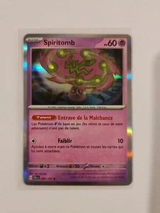 Carte Pokémon - Spiritomb Holographique 089/193 - Évolutions À Paldea EV2 - Bild 1 von 2