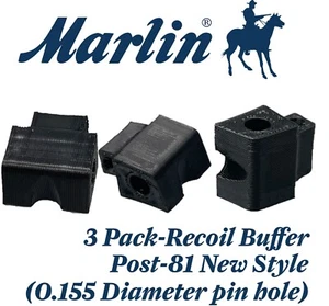 Marlin Recoil Buffer (0.155) - 60, 70, 70P, 795, 75, 99 .22 New Soft TPU 3-Pack - Picture 1 of 5