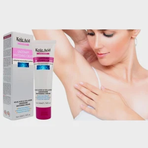 Crema aclaradora aclaradora blanqueadora de colágeno 1,76 fl oz ácido kójico axilas D - Imagen 1 de 9