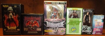 Vintage Toyfare Figure Lot (6)W/Lady Death + Purgatory+ Alley Cat +Darkchylde ++ - Image 1 of 4