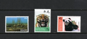 R6068   Netherlands Antilles  1997  bridge,  Panda, Tiger   3v.   MNH - Picture 1 of 1