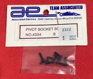 NUEVO EN PAQUETE TEAM ASOCIADO 4334 TORNILLOS PIVOTANTES RC10L RC12L - Imagen 1 de 3