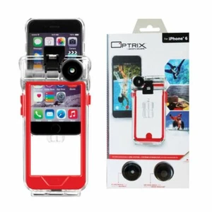 Optrix by Body Glove iPhone 6 6s Action Camera Kit, Waterproof Clear Case & Lens - Picture 1 of 8