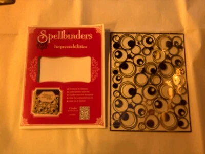 Spellbinders Impressabilities Metal Embossing Dies Cardmaking Circles - Image 1 of 2