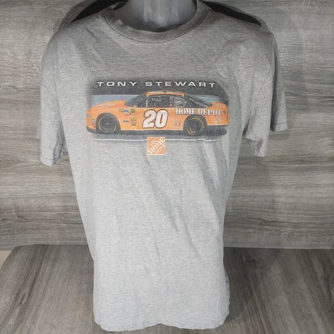Tony Stewart Home Depot Winners Circle T Shirt Size L 2005 Cover