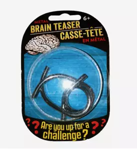 Brain Teaser Puzzle, Metal, Ages 6+ - Picture 1 of 1