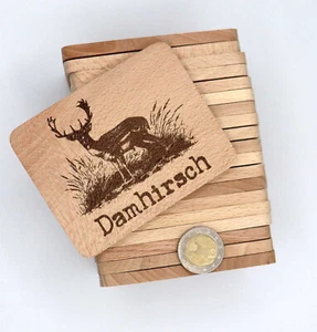 Wildtier Memory aus massivem Buchenholz für Groß und Klein - Bild 1 von 12