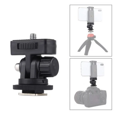 Adjustable 14 Inch Hot Shoe Mount Adapter for DSLR Cameras and Monitors - Image 1 of 4
