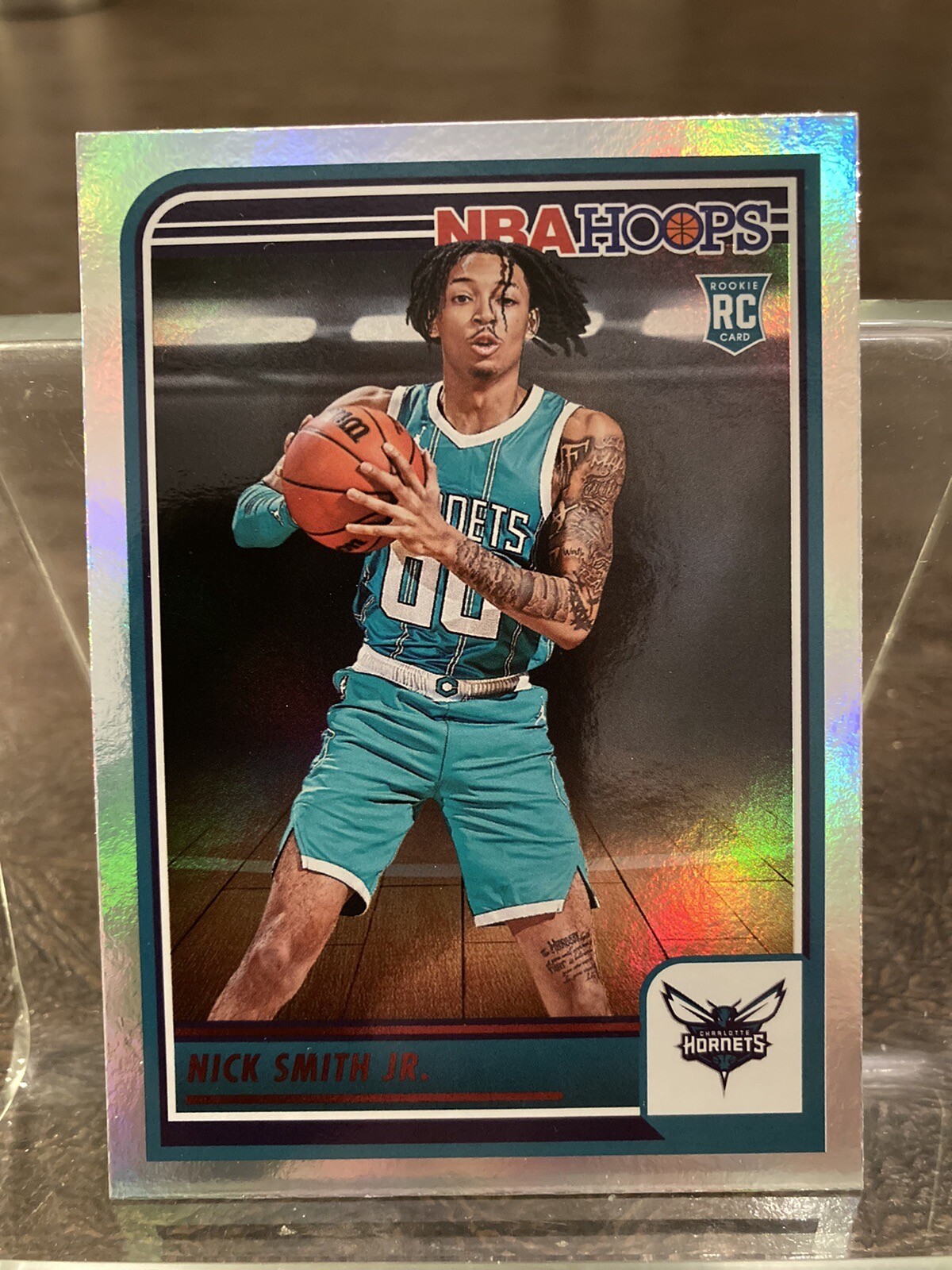 2023-24 NBA Hoops Nick Smith Jr. Ultra-Rare Rookie Impulse SSP #235 Hornets