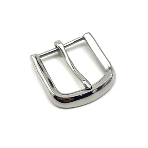 Stainless Buckle Silver Belt Buckle Anti-Allergy D Shape Buckle - Picture 1 of 6