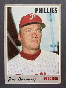 1970 Topps #403 Jim Bunning (Philadelphia Phillies) HOF! - Bild 1 von 2