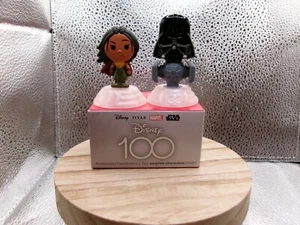 2023 Disney 100 Anniversary Dark Vader & Raya Mcdonald's Happy Meal Spielzeug mit Box - Bild 1 von 2