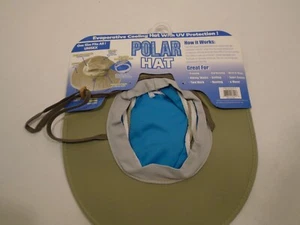 Sun Hat Gray Polar Evaporative Cooling Hat with UV Protection unisex OSFA NEW - Picture 1 of 5