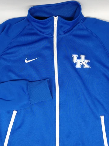 Nike Dri-Fit Women's size Large UK University of Kentucky full zip Jacket Cover