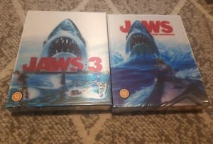 Jaws 3 + The Revenge Collector’s Ltd Edition 4K Steelbook New & Sealed!! - Picture 1 of 4