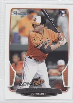 2013 Bowman Draft Henry Urrutia #8 Rookie RC - Image 1 of 2