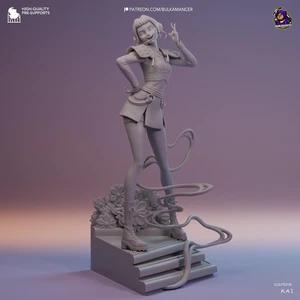 Zoey | 9-Inch Resin Model Kit | K Pop Demon Hunters Sword Fighter - Picture 1 of 9