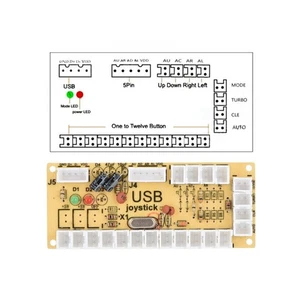 Quimat Zero Delay Arcade USB Encoder Board to Joystick High Quality New - Picture 1 of 11