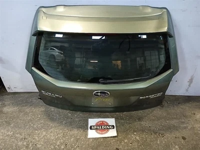 2014-2018 Subaru FORESTER Green Hatch Tailgate With Spoiler Power Lift 11092287 Foto 1 de 4