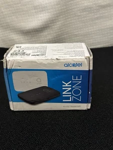 Brand New Alcatel Link Zone MW45V2 4G LTE Mobile WiFi, Black - Picture 1 of 11