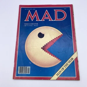 VTG MAD Magazine September 1982 Issue #233 Video Game Star Irving Pac Pac-Man - Picture 1 of 7
