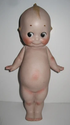 Vintage/Antique "ROSE O'NEILL" Signed 10.5" Kewpie Doll Blue Wings Jointed EUC - Image 1 of 4