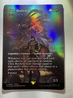 Clive Rosfield - Vial Smasher the Fierce (Showcase) Final Fantasy: MTG - Image 1 of 3
