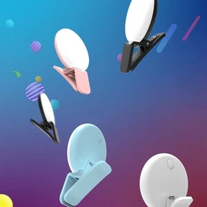Three Dimming Modes Circular Fill Light for Mobile Phones Customizable Lighting - Picture 1 of 62