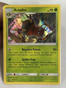 Ariados SM - Celestial Storm 6/168 Holo Rare - Picture 1 of 2