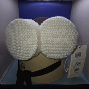 Auriculares con orejeras UGG blancos de invierno - Imagen 1 de 8