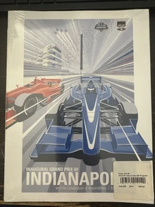 New Sealed 2014 Indy 500 and Inaugural Grand Prix of Indianapolis Programs - Picture 1 of 2
