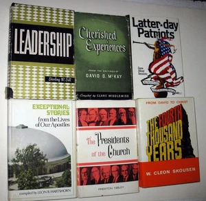 Lot 6 Vintage LDS Mormon Hardcover Books Latter Day Patriots Exceptional Stories - Picture 1 of 5
