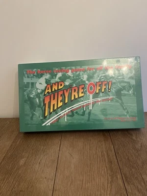 And They're Off Horse Racing Bookies Family Board Game 1993 - BRAND NEW & SEALED - Image 1 of 4