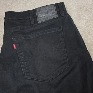 Levi's Jeans Herren 38x34 Schwarz Denim Straight Dark Wash 5-Pockets Comfort Outdoor - Bild 1 von 11