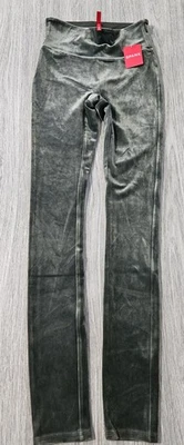 Nuevo Spanx Leggings Noche Terciopelo Terciopelo Verde Palma Oscuro Para Mujer XS Elastizado Nuevo con Etiquetas Foto 1 de 4