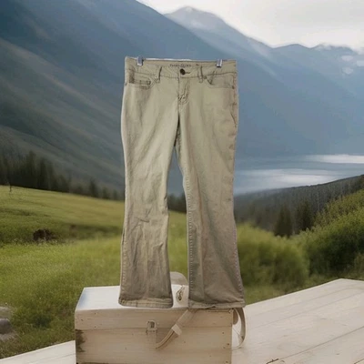 Faded Glory Beige Boot Casual Pants Womens 10 P  30 x 28 - Image 1 of 4