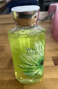 NEW Bath & Body Works WHITE CITRUS Shower Gel Body Wash Full Size 10 oz - Picture 1 of 4