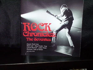 ROCK CHRONICLES THE SEVENTIES - EU CD NM - MEAT LOAF, DEEP PUROLE, SABBATH - Bild 1 von 3