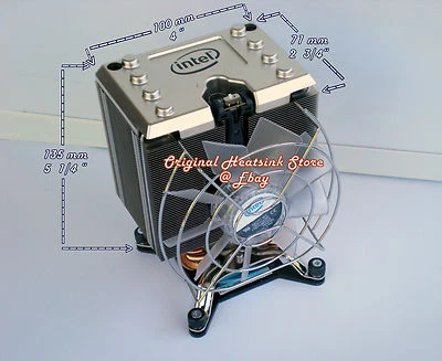 Intel i7 E75476 Heatsink Cooler Fan for Extreme i7-990X-980X Socket 1366 - New  - Image 1 of 4