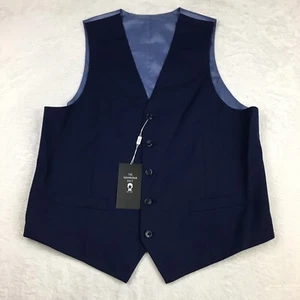 The Groomsman Suit Vest Mens 42-M Brilliant Blue NWT! - Picture 1 of 10
